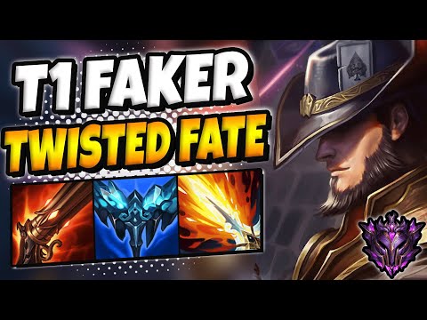 T1 Faker Twisted Fate vs Akali [ MID ] Patch 11.22 Ranked Korea ✅
