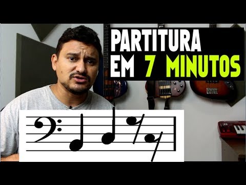 Aprenda PARTITURA em 7 Minutos (Muito Fácil) Aula 1