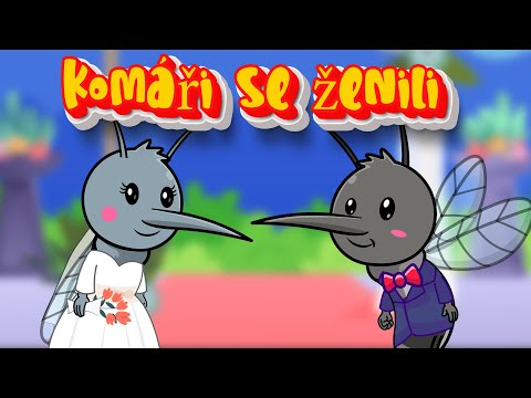 Komáři se ženili - Písničky pro děti a nejmenší - zpívánky | české dětské písničky a říkanky