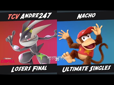 SAU21: Losers Final - TCV| Andre247 (Greninja) Vs. Nacho (Diddy Kong) - Singles