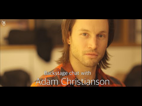 Adam Christianson backstage chat - Mayones Aquila AC Signature