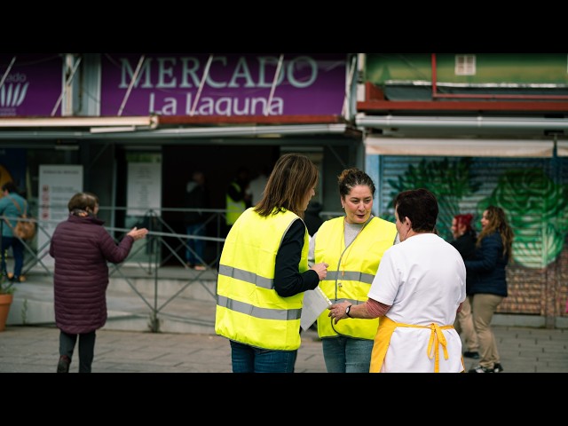 Simulacro de emergencia en el Mercado de La Laguna para testar y mejorar los protocolos de actuación