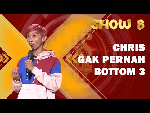Yono Mulai Ketar-ketir dengan Performa Chris yang Tidak Pernah Bottom 3 | SHOW 8 SUCI X