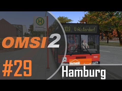 OMSI 2 | #029 | Hamburg | 109 → U. Alsterdorf | Sch... Taxifahrer | Mercedes O405GN2