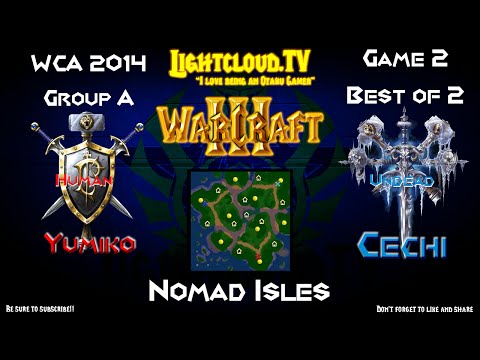 Yumiko (HU) VS Cechi (UD) - WC3 G2 - WCA Group A