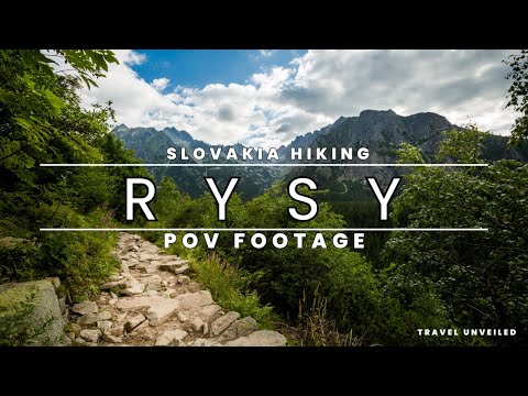 Hiking Slovakia | Strbske Pleso - Rysy | POV Hike Up To Peak | 2023