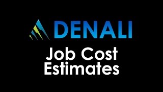 Job Cost Estimates