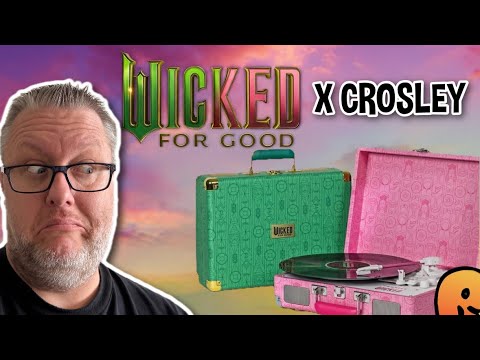 Early Review: Crosley x Wicked Record Player Coming Record Store Day!