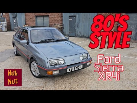 Incredible 80s style! Ford Sierra XR4i tested
