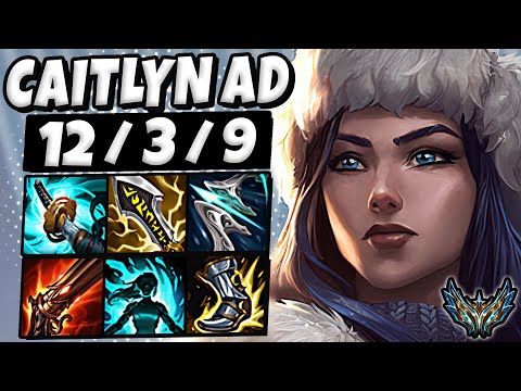 Caitlyn vs Aphelios [ ADC ] Korea Challenger Patch 12.16 ✅