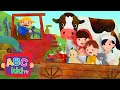 Farmer In The Dell Animal Stories For Toddlers ABC Kid TV Nursery Rhymes Kids Songs