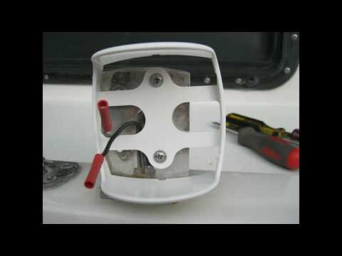 HELLA MARINE NAV LED INSTALL CAPTAIN BOB MAY