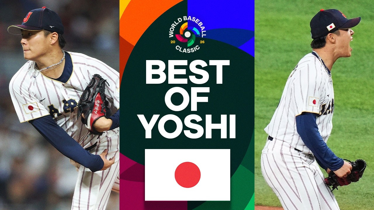 Yoshinobu Yamamoto strikes out 5 over 4 strong innings for Team Japan! 🇯🇵 | World Baseball Classic