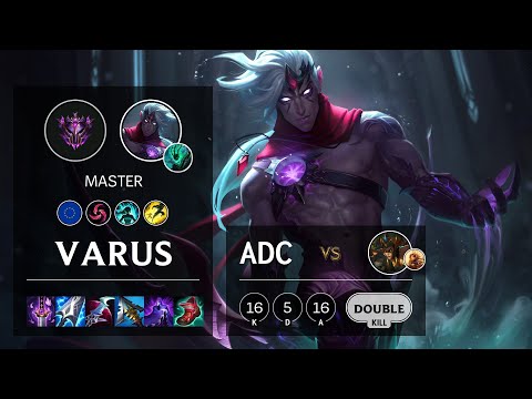 Varus ADC vs Cassiopeia - EUW Master Patch 11.23