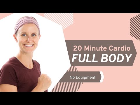 20 Minute Full Body Cardio Workout (No Jumping)