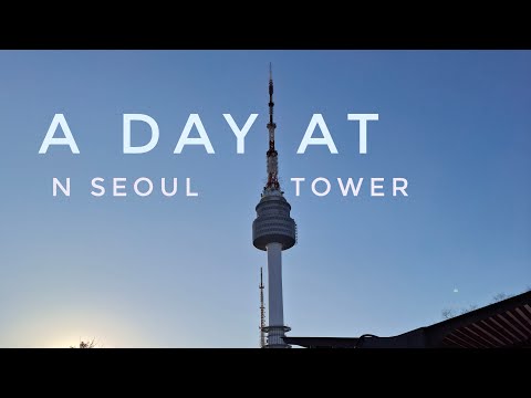 Exploring N Seoul Tower 🗼 | Stunning Day & Night Views of Seoul! 🌆✨ | Hey Maruf