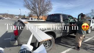 Office Reno: Come with us to Lowes to buy Baseboards