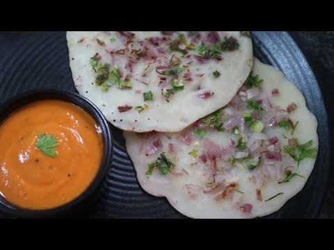 Instant Rava Uttapam Recipe | Suji Uttapam | Quick Breakfast Recipe | Dosa Varieties