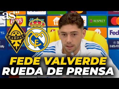 VALVERDE, press conference TODAY, ahead of KAIRAT ALMATY - REAL MADRID | CHAMPIONS LEAGUE