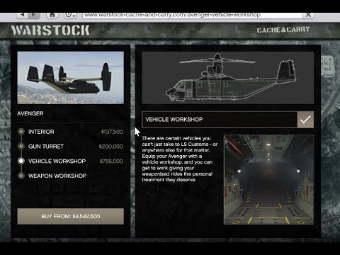 GTA 5 - The Doomsday Heist DLC (NEW FLYING MOC Customization!!) HVY Avenger