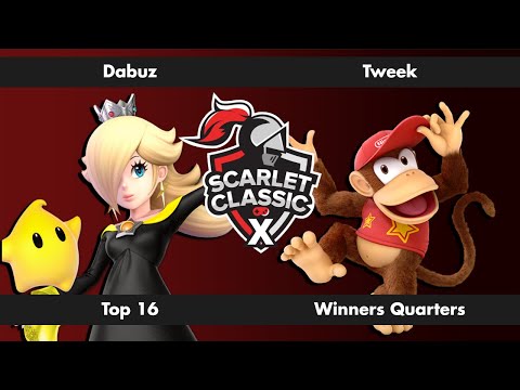 Scarlet Classic X - Dabuz (Rosalina) VS Tweek (Diddy Kong) - Ultimate Top 16 - Winners Quarters
