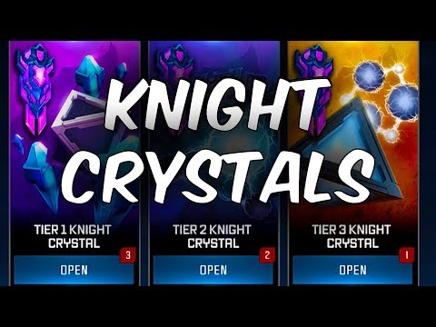 EPIC KNIGHT CRYSTAL & 3x 4 STAR BOT CRYSTAL OPENING! - Transformers: Forged To Fight