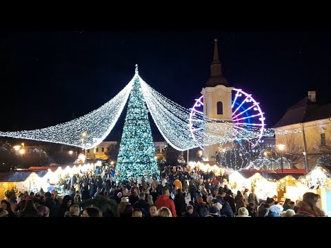 Christmas in Târgu Mureș Romania — Stunning Decorations & Magical Christmas Market!