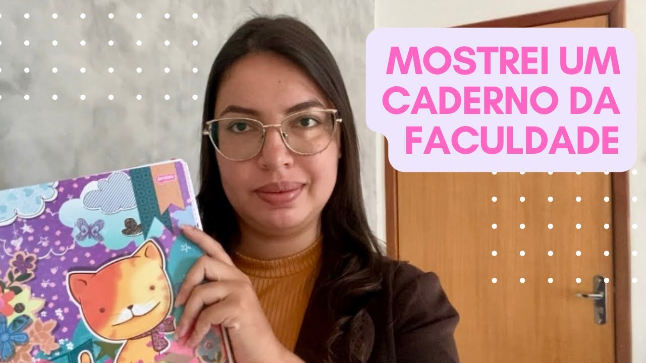MOSTRANDO UM DOS MEUS CADERNOS DA FACULDADE | Anotações e resumos da matéria