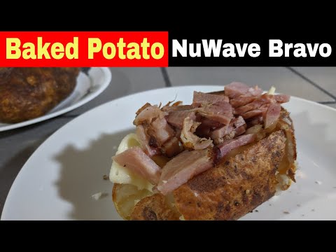 Meat Probe Baked Potatoes, NuWave Bravo XL Smart Oven...