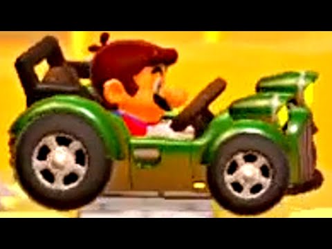 Super Mario Maker 2 🔧 Mario Kart ~ Dryving Dunes! 🔧 zaydew