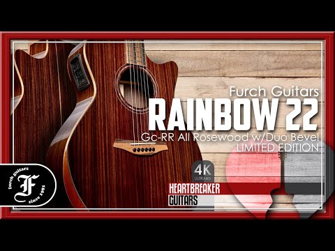 Furch Rainbow Limited Edition 22 Gc-RR All Rosewood w/ Duo Bevel #108800 image 11