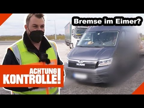 SEHR gefährlich! 😨 Transporter-Bremsen OHNE Wirkung? |1/2| Kabel Eins | Achtung Kontrolle