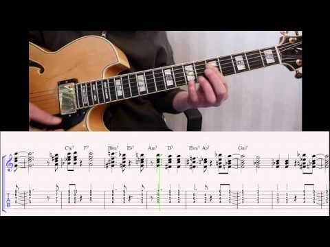 four on six comping lesson transcribed