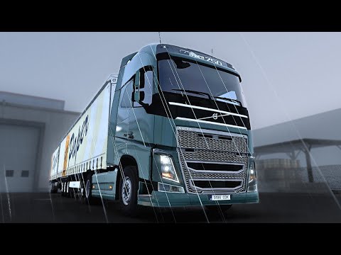 ETS2 | Volvo FH 16 Realistic Rain & Escort Delivery - Logitech G29