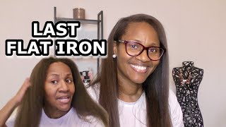 Final Flat Ironing Routine Before The Warm Weather Hits