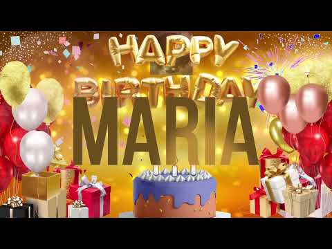 MARIA - Happy Birthday Maria