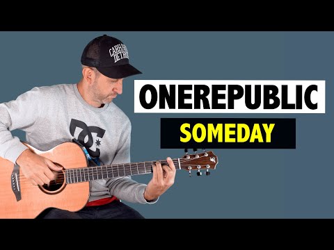 OneRepublic - Someday // Easy Guitar Tutorial + TAB