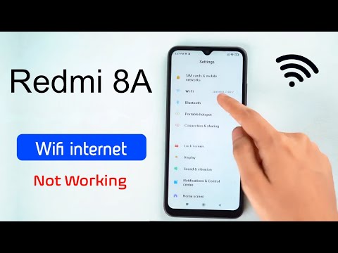 Redmi 8A Wifi Not Working | Redmi 8A Wifi Connected But No Internet, Redmi Phone Wifi Range Problem