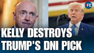 Mark Kelly Unloads On Trump's DNI Pick: 'He's Lost His Way' | WORLD NEWS | US NEWS