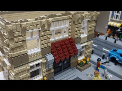 Nächste Etage vom Rathaus - Bau meiner Lego Stadt Teil 20