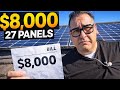 I Have 27 Solar Panels. PG&E Charged Me $8,000 Last Year!!