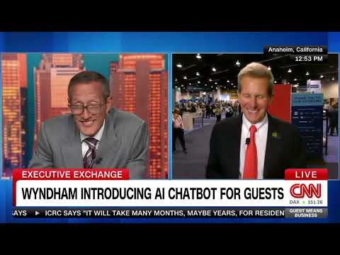 Wyndham hotels CEO speak on future AI chatbot plans for company