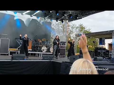 Jenny Berggren from Ace of Base "Happy Nation" live in Gyor, Hungary 2023