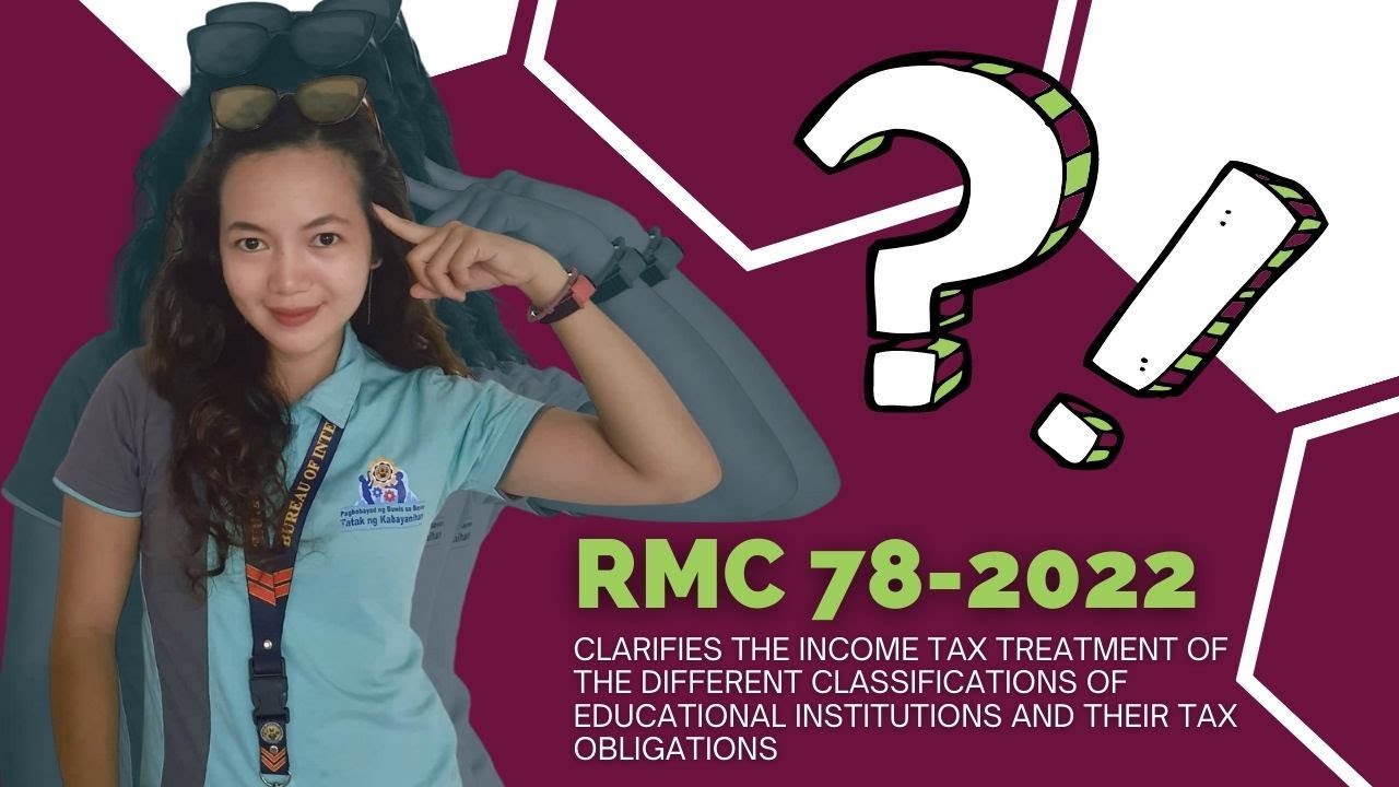 Clarification on Revenue Memorandum Circular No. 78-2022