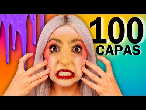 100 LAYERS of each step of my MAKEUP 🤢 pt. 2