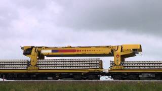 preview picture of video 'Strukton Rail Matisa P95 Vernieuwingstrein 2 Zuidbroek'
