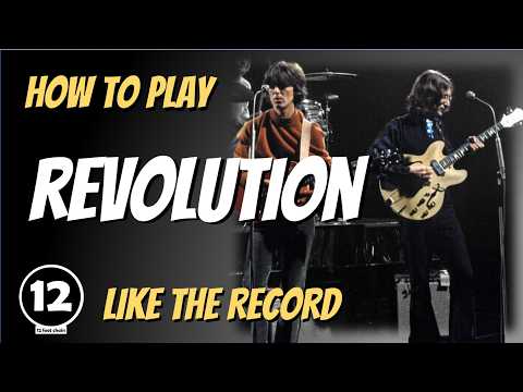 Revolution - The Beatles | Guitar Lesson