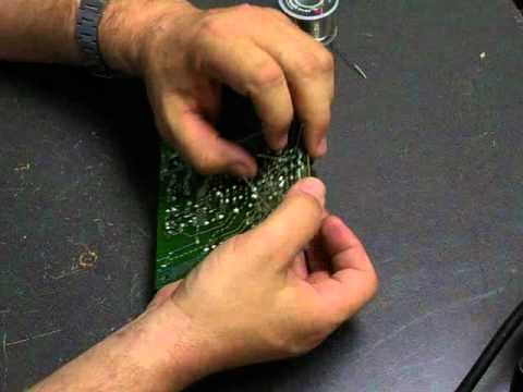 Repairing an LG L196WTQ-BF LCD monitor - Part 2 board repair