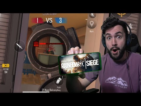 Rainbow 6 Siege on Mobile?! (NEW Area F2 Gameplay)