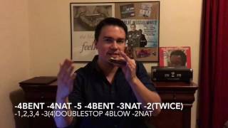 How To Play Trouble No More (Harmonica Lesson)